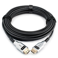 Kramer CLS-AOCH/UF-164 Ultra High-Speed HDMI Low Smoke Zero Halogen Optic Hybrid Cable, 164', Black