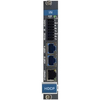 Kramer DTAxr-IN2-F16 2-Channel HDMI Over Extended Reach HDBaseT Input Card with Selectable Embedded or De-Embedded Analog Audio, 4K60 4:2:0