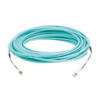 Kramer CLS-2LC/OM3-164 2-LC (M) to 2-LC (M) MM OM3 Fiber Optic Cable, LSHF, Low Smoke and Halogen Free, 50.00m (164')