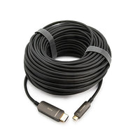 Kramer 97-04400098 Active Optical 4K USB Type C to HDMI, Low Smoke and Halogen Free, 98' , Black
