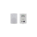Kramer TAVOR-6-O(PAIR)/WHITE On-Wall 2-Way Powered Speakers, 6.5", White