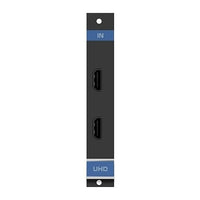 Kramer 20-70007798 UHD-IN2-F16 2-Channel HDMI Input Card, 4K60 4:2:0
