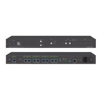Kramer VM-218DT HDMI and Long-Reach HDBaseT, RS-232, IR and Stereo Audio Switchable DA, 2x1:8 4K60 4:2:0