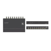 Kramer VM-8UX 1:8 4K Distributor for Standard Broadcast−Grade SDI, Up to 12G