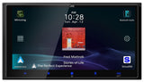 JVC KW-M795BW 6.92" HD Digital Media Receiver with Wireless Apple CarPlay & Android Auto
