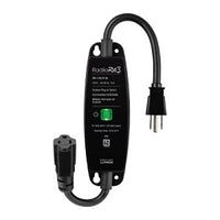 Lutron RR-15OUT-BL RadioRA 3 Outdoor Plug-In Switch; 15A Lighting; 1 / 2HP Motor; On / Off Switching; IP66 Rated; 120V