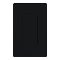 Lutron DV-BI-BL Blank Insert for Claro Wall Plates; Fits Decorator-Style Openings; Black