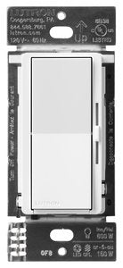 Lutron DVRF-6L-WH Diva Smart Dimmer Switch for Caseta; 150W LED; Single Pole; No Neutral Required; 120V; White