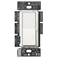 Lutron DVSCCL-153P-RW Diva LED+ Dimmer Switch; 150W LED; Single Pole / 3-Way; No Neutral Required; 120V; Architectural White