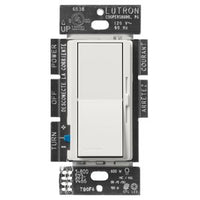 Lutron DVSCCL-153P-LG Diva LED+ Dimmer Switch; 150W LED; Single Pole / 3-Way; No Neutral Required; 120V; Lunar Gray