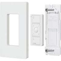 Lutron PJ2-WALL-WH-L01 Pico Original Smart Remote Wall Mount Kit For Caseta Smart Dimmer Switch 3-Way; PJ2-WALL-L01; White