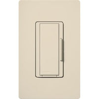 Lutron RD-RD-LA Maestro Companion Dimmer Switch for RA3 / RA2 Select; Multi-Location Remote Dimmer; 120V; Not For Stand-Alone Use; Light Almond