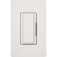 Lutron RD-RD-SW Maestro Companion Dimmer Switch for RA3 / RA2 Select; Multi-Location Remote Dimmer; 120V; Not For Stand-Alone Use; Snow White