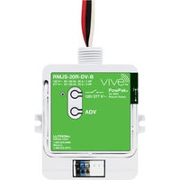 Lutron RMJS-20R-DV-B Vive PowPak Relay Module with Softswitch; 20A General Purpose; 120 / 277V