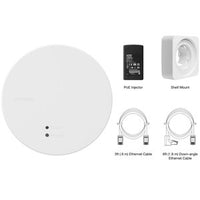 Lutron RR-PROC3-KIT RadioRA 3 All-In One Processor Starter Kit; Includes PoE Injector; 3' Ethernet Cable; 6' Down-Angle Ethernet Cable; and Shelf Mount