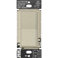 Lutron RRST-PRO-N-CY Sunnata RF PRO LED+ Touch Dimmer for RA3 Systems; Phase Selectable; LED /  ELV /  MLV; Neutral Required; 120V; Clay
