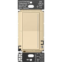 Lutron RRST-RD-IV Sunnata RF Companion Touch Dimmer for RA3 Systems; Multi-Location Remote Dimmer; Not for Stand-Alone Use; 120V; Ivory
