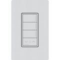 Lutron RRST-W3RL-MI Sunnata RF 3-Button Raise / Lower Wall Keypad for RA3 Systems; Neutral Required; 120-277V; Mist