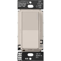 Lutron RRST-8ANS-TP Sunnata RF Neutral Switch for RA3 Systems; 8A; Single Pole / Multi-Location; Neutral Required; 120V; Taupe