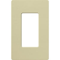 Lutron SC-1-SA Claro 1 Gang Wall Plate for Decorator-Style Dimmers; Switches; and Outlets; Satin Finish; Sage