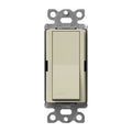 Lutron SC-3PS-CY Claro Single Pole / 3-Way; On / Off Rocker Switch; 15A; Satin Finish; Clay