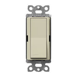 Lutron SC-3PS-CY Claro Single Pole / 3-Way; On / Off Rocker Switch; 15A; Satin Finish; Clay