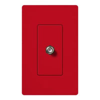 Lutron SC-CJ-HT Claro Coaxial Cable Jack; Fits Decorator-Style Wall Plates; Hot