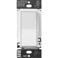 Lutron ST-6ANS-SW Sunnata On / Off Switch; 6A Lighting or 3A 1 / 10HP Motor; Single Pole / Multi-Location; Snow White