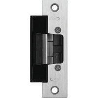 RCI L6514 6 Series Centerline Electric Strike, Low Profile, ANSI Square Corners, Brushed Stainless Steel