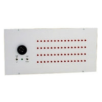 Cornell A-4060/TG Flush Back Box, 15 LED'S in 4-Horizontal Rows-Single Status