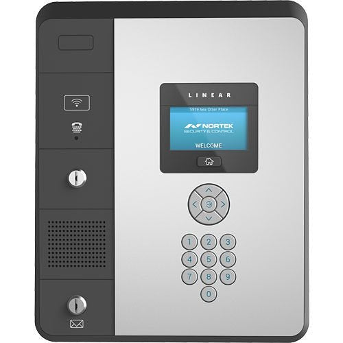Linear EP-436 EntryPro Series 36-Door Networked Telephone Entry System, 4.3" Display with Keypad