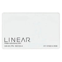 Linear ISO125-AC ISO Card Credential, 125kHz, 25-Piece