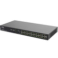 Luxul SW-505-24P-F 24 PoE+ | 2 Combo RJ45/SFP Front-Facing Ports - 1 Gigabit L2/L3 Managed Switch