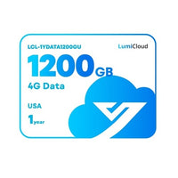 Luminys LCL-1YDATA1200GU LumiCloud 4G Data 1200GB USB Data Plan, 1-Year