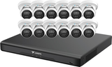Luminys K5T-16D2A4 LumiDeterrent Bundle, 16-Channel 8MP NVR and (12) 5MP Turret Cameras