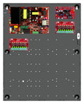 LifeSafety Power FPO150-B1002D8PE2 FlexPower Dual Voltage Power Supply with B100 Secondary Voltage Module, (2) D8 Modules, E2 Enclosure