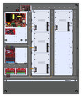LifeSafety Power FPO150-B1002D8PM8NLCE8M/P8-C Dual Voltage Access Power System, 8 Managed and 8 Aux Outputs, Networked, Panduit Enclosure, Gray
