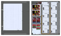 LifeSafety Power FPO150/250-3D8P2M8PNLCE8M3/P16-A FPO Series 150W Managed Dual Voltage Access Control Power Supply with E8M3 Enclosure, 16/24 Outputs, 120VAC