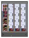 LifeSafety Power FPO250/250-3D8P5M8PNLCE12M/P24-A Dual Voltage Power Supply System, 24 Auxiliary and 24 Managed Outputs, 500W, 120VAC