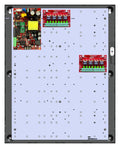 LifeSafety Power FPO75-2D8E2M Dual Voltage Power System, 8 Auxiliary, 2 Managed Outputs, Compact Enclosure, Gray