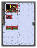 LifeSafety Power FPO250-B1002D8PNLCE6M ProWire Access Control Power Supply System, 16-Auxiliary, Wall Mount, 12/24V AC, 8A