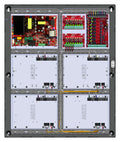 LifeSafety Power FPO150-C82D8PE4M/P8-C FlexPower Single Voltage Power Supply with C8 Module, (2) D8 Modules, E4 Enclosure, Mercury Backplate