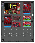 LifeSafety Power FPO250-B1002D82M8NLCE2 Dual Voltage Access Power System, 16 Managed Outputs, Networked, Gray