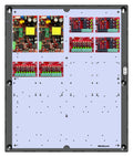 LifeSafety Power FPO75/75-3C4P3D8PE4M Power Supply, 150W Dual Voltage, 12-Lock, 8-Auxiliary, PTC, E4M Enclosure