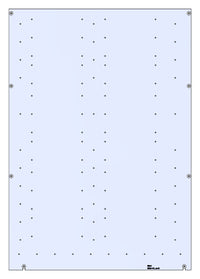 LifeSafety Power E8M1-DOOR-PLATE-ONLY-BOXED Door Plate Only for E8M1 Enclosure