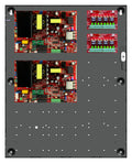 LifeSafety Power FPO150/150-2D8E2 FlexPower Dual Voltage Power Supply, (2) D8 Modules, E2 Enclosure, 300W