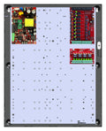 LifeSafety Power FPO75-C8D8E2M Unified Power System, 8 Lock, 8 Auxiliary, 2 Managed Outputs, Dual Voltage, Compact Enclosure, Gray