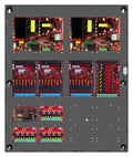 LifeSafety Power FPO250/250-C83D83M8PNLCE4 Dual Voltage Access Power System, 24 Managed Outputs, Networked, Gray