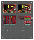 LifeSafety Power FPO150/250-2C8P2D8PNLCE4 Power Supply, 400W Dual Voltage, 16-Lock and Auxiliary, E4 Enclosure