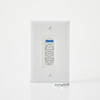 Da-Lite DL17579 Legacy Smart Low-Voltage Wall Switch, 1-Gang